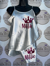 Load image into Gallery viewer, Personalised cami set white