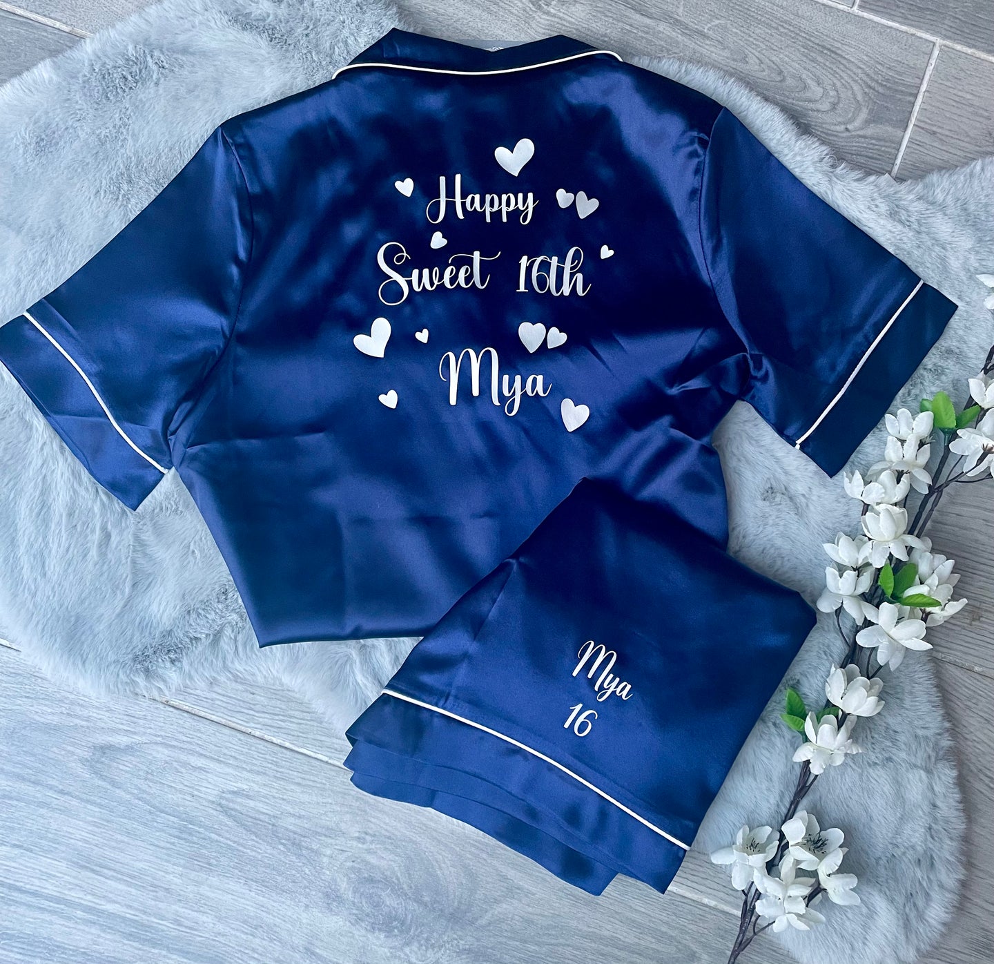 Satin pyjama set
