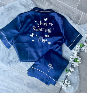Satin pyjama set