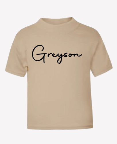 personalised t shirt