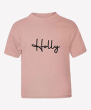 Load image into Gallery viewer, Personalised children&#39;s T-shirt