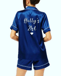 21st Birthday pyjamas 