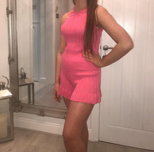 Load image into Gallery viewer, Gold button Frill shorts sets in Pink