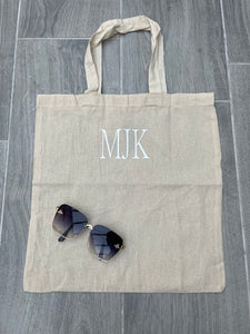 Personalised Tote shopper bag