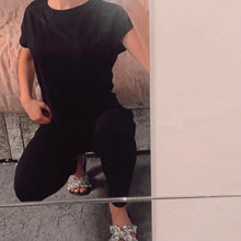 Load image into Gallery viewer, Black Kyla Loungewear