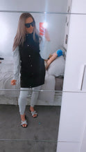 Load image into Gallery viewer, Black Long Padded Gilet